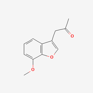 1-(7-Methoxy-1-benzofuran-3-yl)propan-2-one
