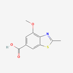 4-Methoxy-2-methylbenzo[D]thiazole-6-carboxylic acid