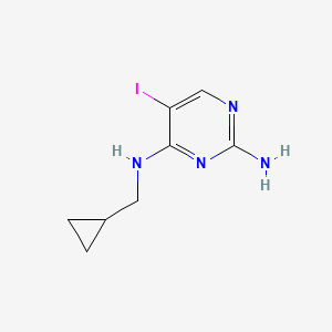 N4-(Cyclopropylmethyl)-5-iodopyrimidine-2,4-diamine