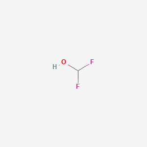 molecular formula CH2F2O B8680546 Difluoromethanol CAS No. 1426-06-8
