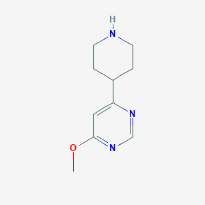 4-Methoxy-6-piperidin-4-yl-pyrimidine