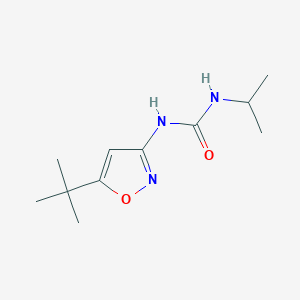 N-(5-tert-Butyl-1,2-oxazol-3-yl)-N'-propan-2-ylurea
