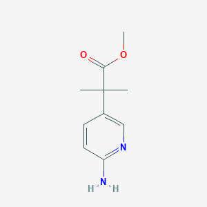 Methyl 2-(6-aminopyridin-3-yl)-2-methylpropanoate
