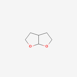 molecular formula C6H10O2 B8680694 Hexahydrofuro[2,3-b]furan CAS No. 26457-63-6