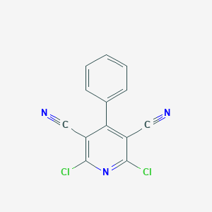 molecular formula C13H5Cl2N3 B086808 Pyridinitril CAS No. 1086-02-8