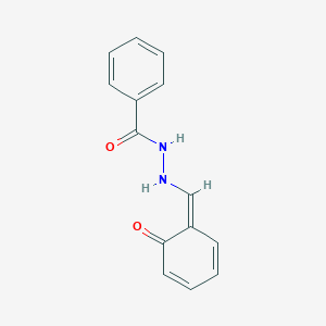 molecular formula C14H12N2O2 B086813 Salicylaldehyde benzoyl hydrazone CAS No. 3232-37-9