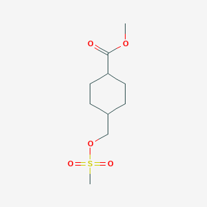 Methyl 4-[[(methylsulfonyl)oxy]methyl]cyclohexanecarboxylate