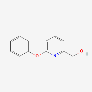 molecular formula C12H11NO2 B8681597 (6-Phenoxypyridin-2-yl)methanol 