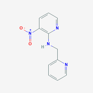 N-(3-nitro-2-pyridinyl)-2-pyridinemethanamine