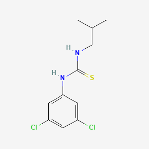N-[3,5-dichlorophenyl]-N'-[2-methylpropyl]thiourea