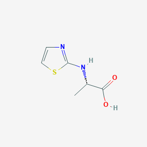 molecular formula C6H8N2O2S B086819 2-Thiazolealanine CAS No. 1007-43-8