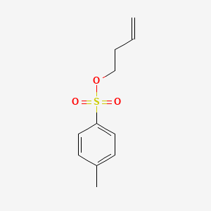 molecular formula C11H14O3S B8682183 but-3-en-1-yl 4-methylbenzene-1-sulfonate CAS No. 778-29-0