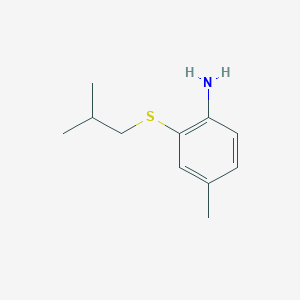 2-Isobutylsulfanyl-4-methyl-aniline