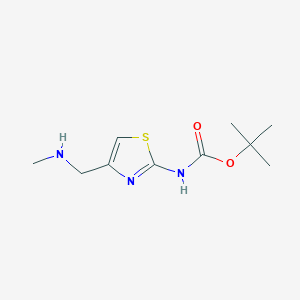 tert-Butyl (4-((methylamino)methyl)thiazol-2-yl)carbamate