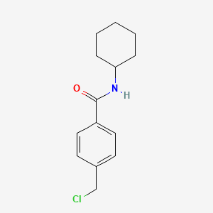 4-Chloromethyl-N-cyclohexylbenzamide