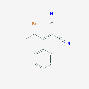1,1-Dicyano-2-phenyl-2-(1-bromoethyl)ethylene