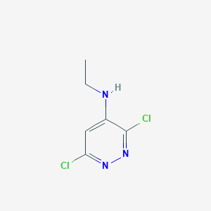 3,6-dichloro-N-ethylpyridazin-4-amine