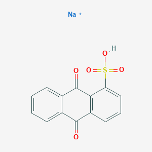 molecular formula C14H8NaO5S B086823 Sodium anthraquinone-1-sulfonate CAS No. 128-56-3