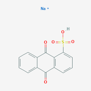 molecular formula C14H8NaO5S+ B086823 Sodium anthraquinone-1-sulfonate CAS No. 128-56-3