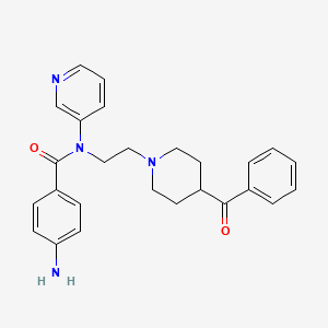 molecular formula C26H28N4O2 B8682321 5-HT2A antagonist 1 