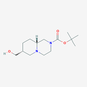 trans-7-Hydroxymethyl-octahydro-pyrido[1,2-a]pyrazine-2-carboxylic acid tert-butyl ester
