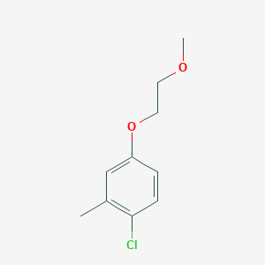 1-Chloro-4-(2-methoxyethoxy)-2-methylbenzene