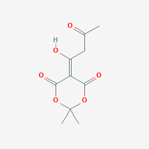 B8682361 5-(1-Hydroxy-3-oxobutylidene)-2,2-dimethyl-1,3-dioxane-4,6-dione CAS No. 84257-12-5