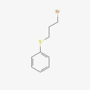 molecular formula C9H11BrS B8682385 3-Bromopropylphenyl sulfide CAS No. 3238-98-0