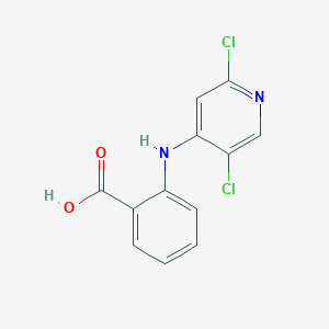 2-[(2,5-Dichloro-4-pyridinyl)amino]benzoic acid