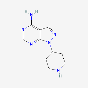 1-piperidin-4-yl-1H-pyrazolo[3,4-d]pyrimidin-4-amine