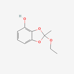 2-Ethoxy-2-methyl-2H-1,3-benzodioxol-4-ol