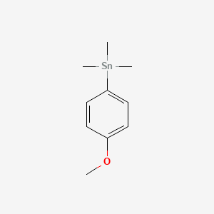 Stannane, (4-methoxyphenyl)trimethyl-