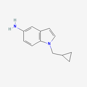 1-(Cyclopropylmethyl)-1H-indol-5-amine