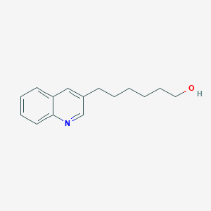 6-(Quinolin-3-YL)hexan-1-OL