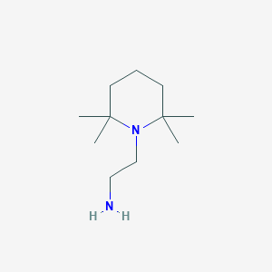 molecular formula C11H24N2 B8682620 N-(2-aminoethyl)-2,2,6,6-tetramethylpiperidine 