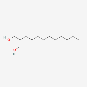 molecular formula C13H28O2 B8682654 1,3-Propanediol, 2-decyl- CAS No. 85689-41-4