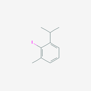 molecular formula C10H13I B8682721 2-iodo-1-isopropyl-3-methylbenzene 