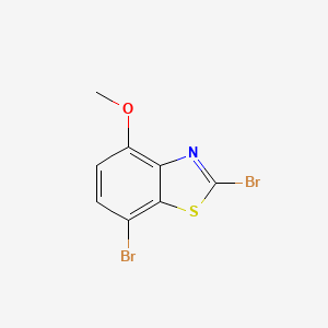 2,7-Dibromo-4-methoxybenzo[d]thiazole