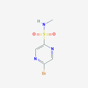 5-Bromo-N-methylpyrazine-2-sulfonamide