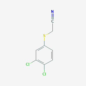 [(3,4-Dichlorophenyl)sulfanyl]acetonitrile