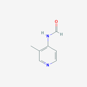 molecular formula C7H8N2O B008683 N-(3-methylpyridin-4-yl)formamide CAS No. 101870-39-7