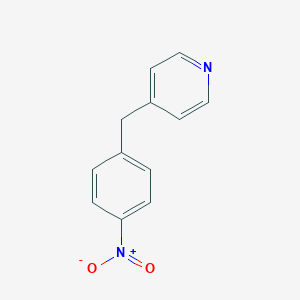 molecular formula C12H10N2O2 B086830 4-(4-Nitrobenzyl)pyridine CAS No. 1083-48-3