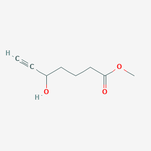 Methyl 5-hydroxyhept-6-ynoate