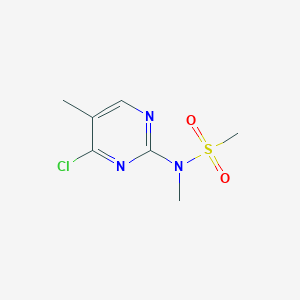 N-(4-Chloro-5-methylpyrimidin-2-YL)-N-methylmethanesulfonamide