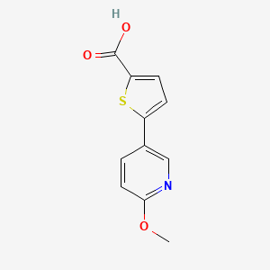 5-(6-methoxypyridin-3-yl)thiophene-2-carboxylic Acid