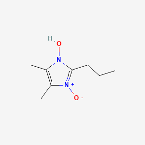 1-Hydroxy-4,5-dimethyl-3-oxido-2-propylimidazol-3-ium