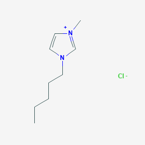 molecular formula C9H17ClN2 B8683554 1-Pentyl-3-methylimidazolium chloride CAS No. 171058-22-3