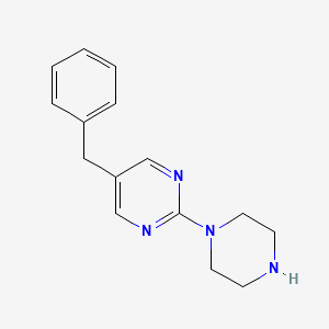 5-Benzyl-2-(piperazin-1-yl)pyrimidine