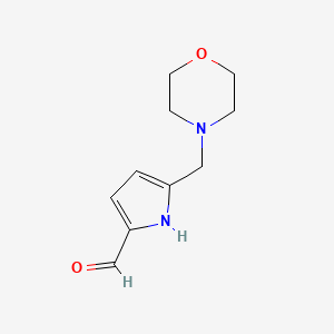 5-Morpholin-4-ylmethyl-1H-pyrrole-2-carbaldehyde