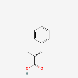 3-(4-tert-Butylphenyl)-2-methylprop-2-enoic acid